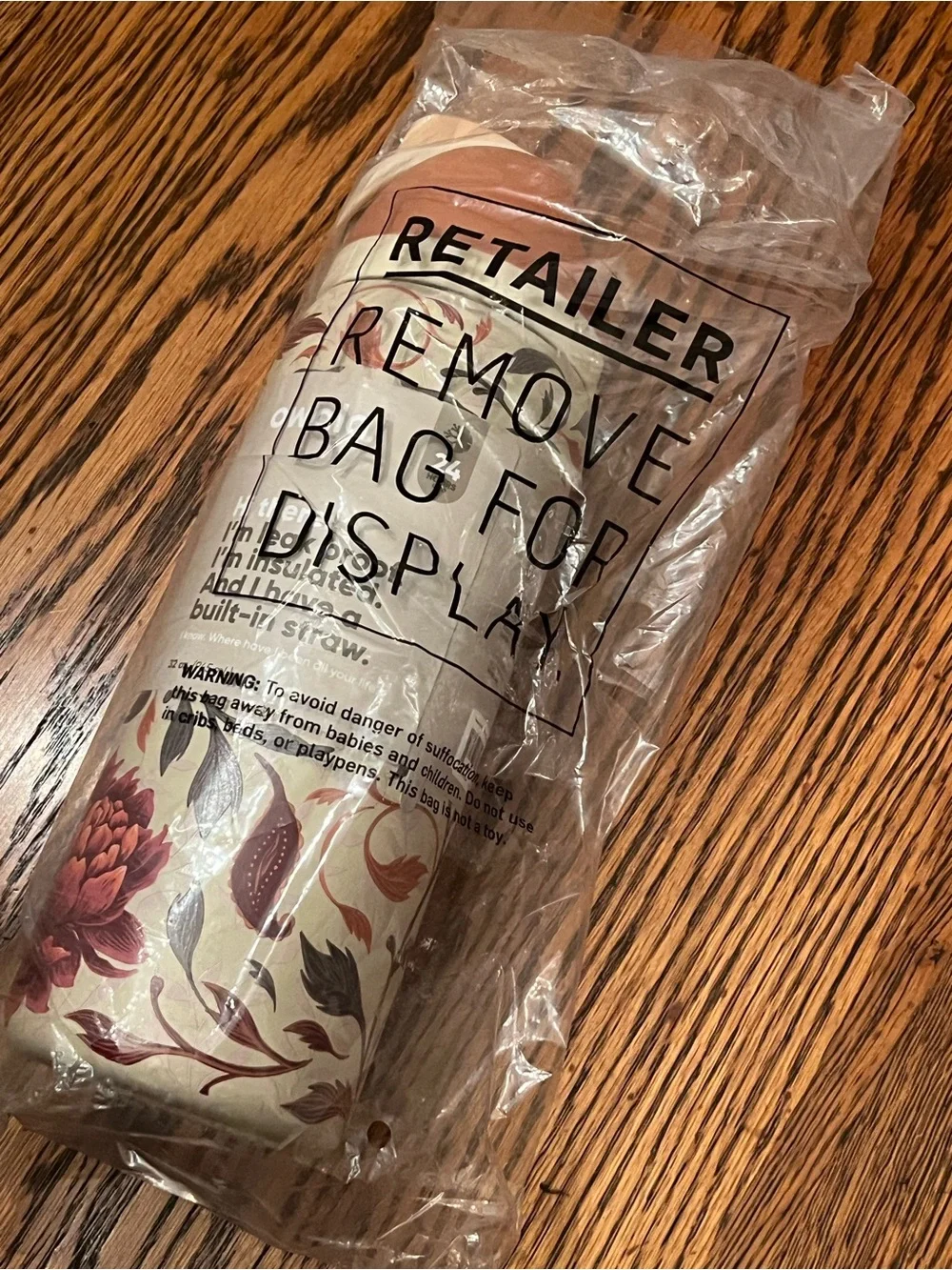 Owala 32oz FreeSip Woodland Boho Fall bottle